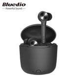 Bluedio Earphone TWS Wireless Bluetooth Headphone for Phone Stereo Sport Earbuds Headset with Charging Box Built-In Microphone