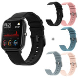 COLMI P8 1.4 inch Smart Watch Men Full Touch Fitness Tracker Blood Pressure Smart Clock Women GTS Smartwatch for Xiaomi