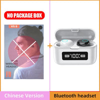 Wireless Bluetooth Earphone with Microphone Sports Waterproof Wireless Headphones Headsets Touch Control Music Earbuds For Phone