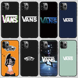 American Skateboard Brand VANS Soft TPU Phone Case For iPhone 11 11pro SE 2020 2 XR XS Max X 6 6S 7 8 Plus 5 5S Back Cover Coque