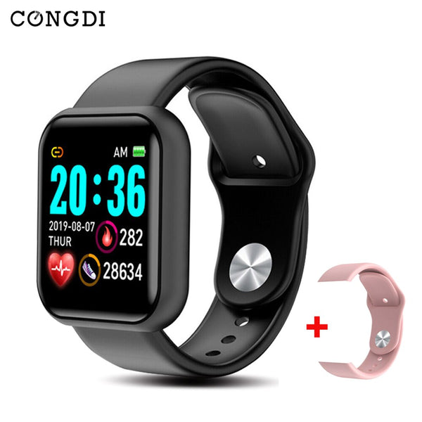 Y68 Smart Watch Men D20 Pro Fitness Smartwatch Heart Rate Monitor Blood Pressure Sports Tracker Bracelet For Apple IOS Android