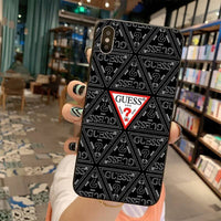 Love GUESS Riddle Soft Silicone TPU Phone Cover for iPhone 11 pro XS MAX 8 7 6 6S Plus X 5S SE 2020 XR case