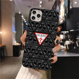 Love GUESS Riddle Soft Silicone TPU Phone Cover for iPhone 11 pro XS MAX 8 7 6 6S Plus X 5S SE 2020 XR case