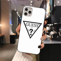 Love GUESS Riddle Soft Silicone TPU Phone Cover for iPhone 11 pro XS MAX 8 7 6 6S Plus X 5S SE 2020 XR case