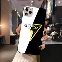 Love GUESS Riddle Soft Silicone TPU Phone Cover for iPhone 11 pro XS MAX 8 7 6 6S Plus X 5S SE 2020 XR case