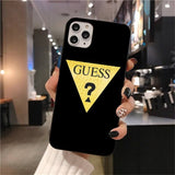 Love GUESS Riddle Soft Silicone TPU Phone Cover for iPhone 11 pro XS MAX 8 7 6 6S Plus X 5S SE 2020 XR case