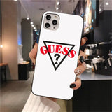 Love GUESS Riddle Soft Silicone TPU Phone Cover for iPhone 11 pro XS MAX 8 7 6 6S Plus X 5S SE 2020 XR case